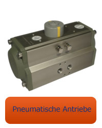 Pneumatikantrieb für Kugelhahn miraball mit ISO Adapter oder miranox Absperrklappe ISO 5211