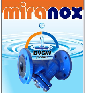 DVGW Schmutzfänger für Trinkwasser » miranox Armaturen GmbH Magdeburg